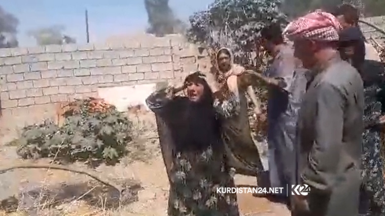 سوختن خانە‌ی شهروندان کرد در یکی از روستاهای داقوق